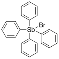 Tetraphenylantimony bromide - CAS:16894-69-2 - Tetraphenylstibonium bromide, Stibonium bromide